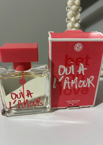 Kadın Parfümü Oui A L'Amour yves rocher orijinal parfüm - Görsel 5