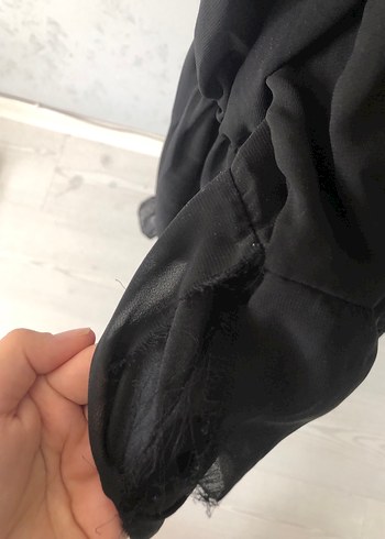 m Beden Düğmeli Siyah Gotik Midi Elbise