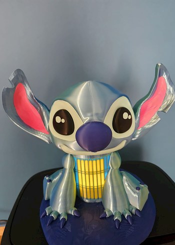 Stitch Figürü Gece Lmabası