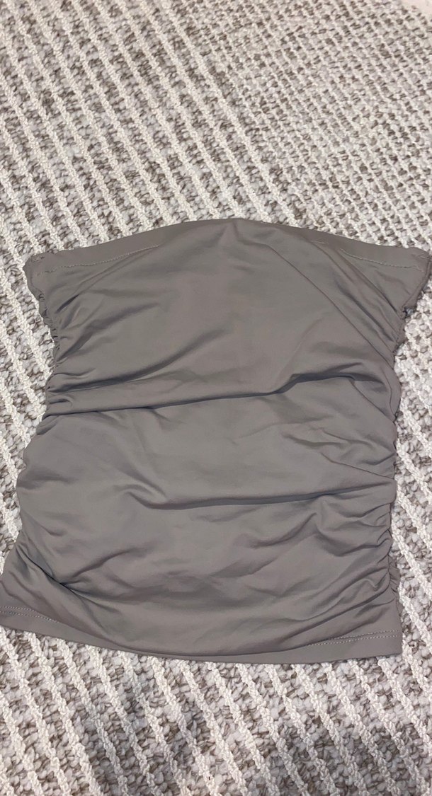 Gri Pilili Kadın Wrap - Görsel 2