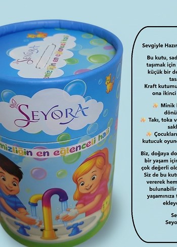 Tombul tavşan figürlü çoçuklar için el yıkama sabunu