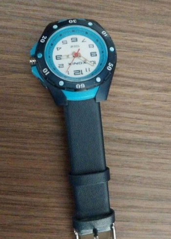 Turkuaz Renk Vintage çocuk Saati - Görsel 6