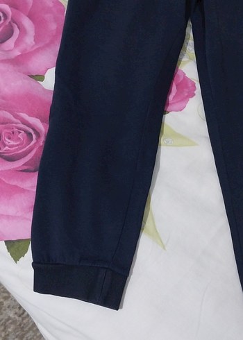 Mavi Rahat Kesim erkek Eşofman Altı - Görsel 5