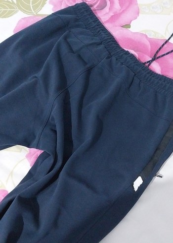 Mavi Rahat Kesim erkek Eşofman Altı - Görsel 9