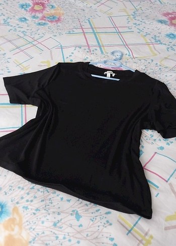 Siyah Kısa Kollu  Tişört - Görsel 7