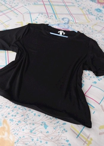 Siyah Kısa Kollu  Tişört - Görsel 6