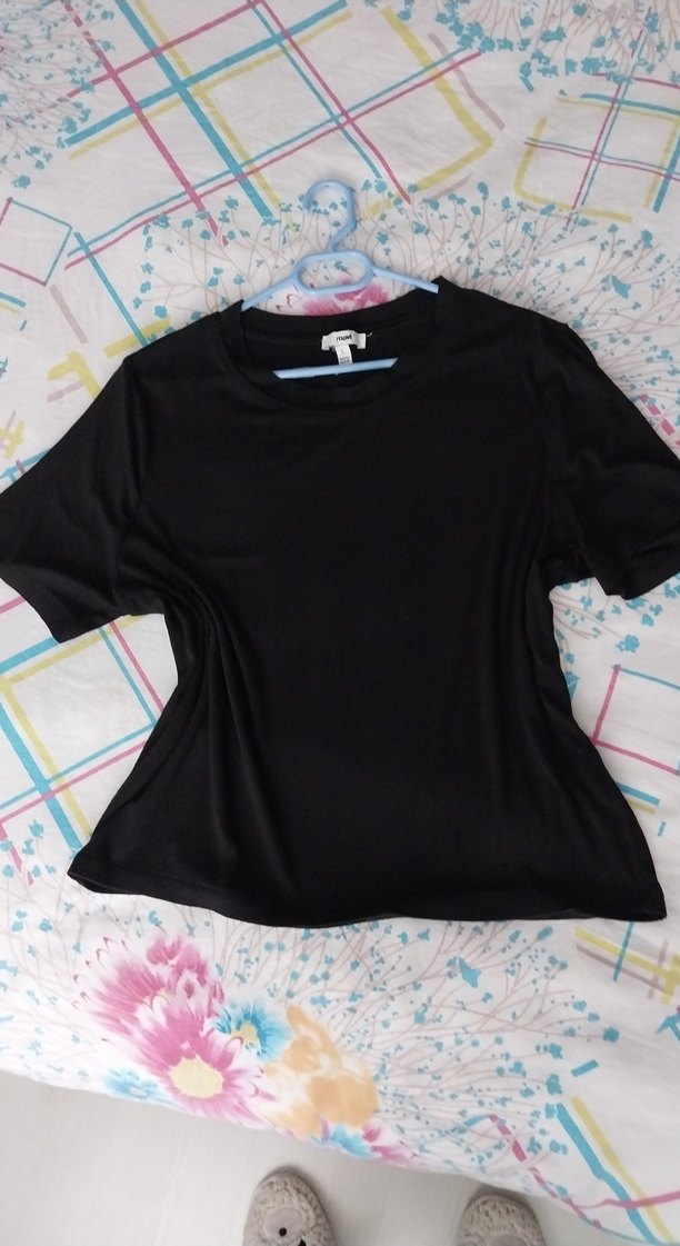 Siyah Kısa Kollu  Tişört - Görsel 5