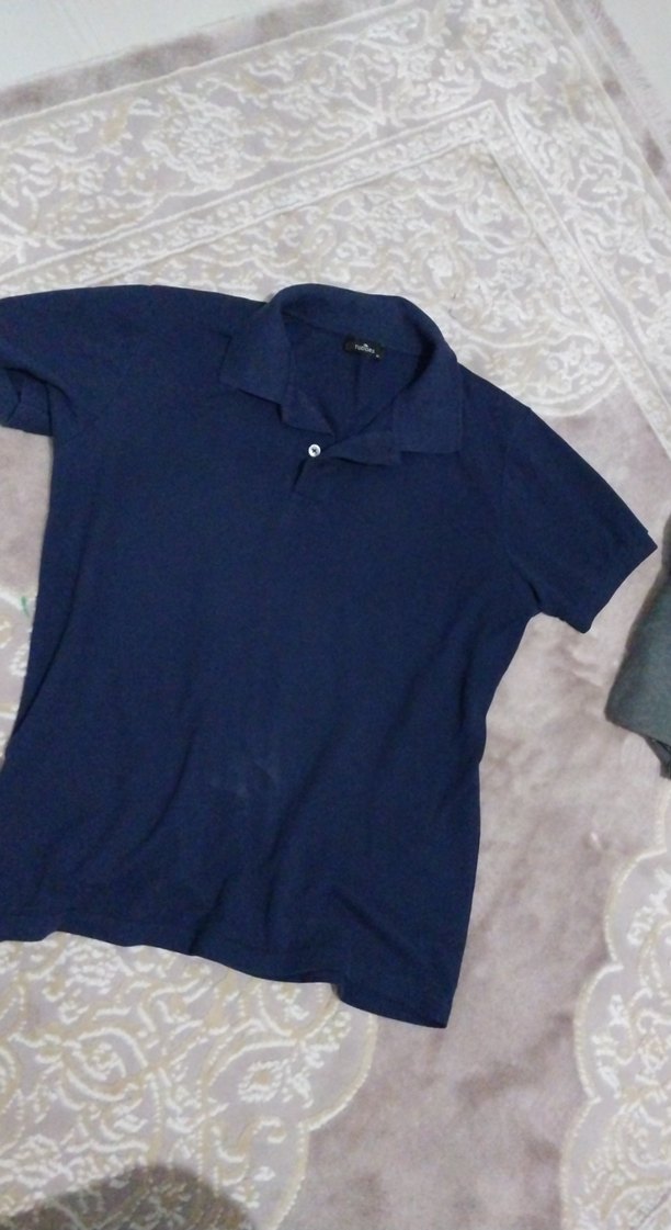 Erkek Lacivert Kısa Kollu Polo Tişört - Görsel 3