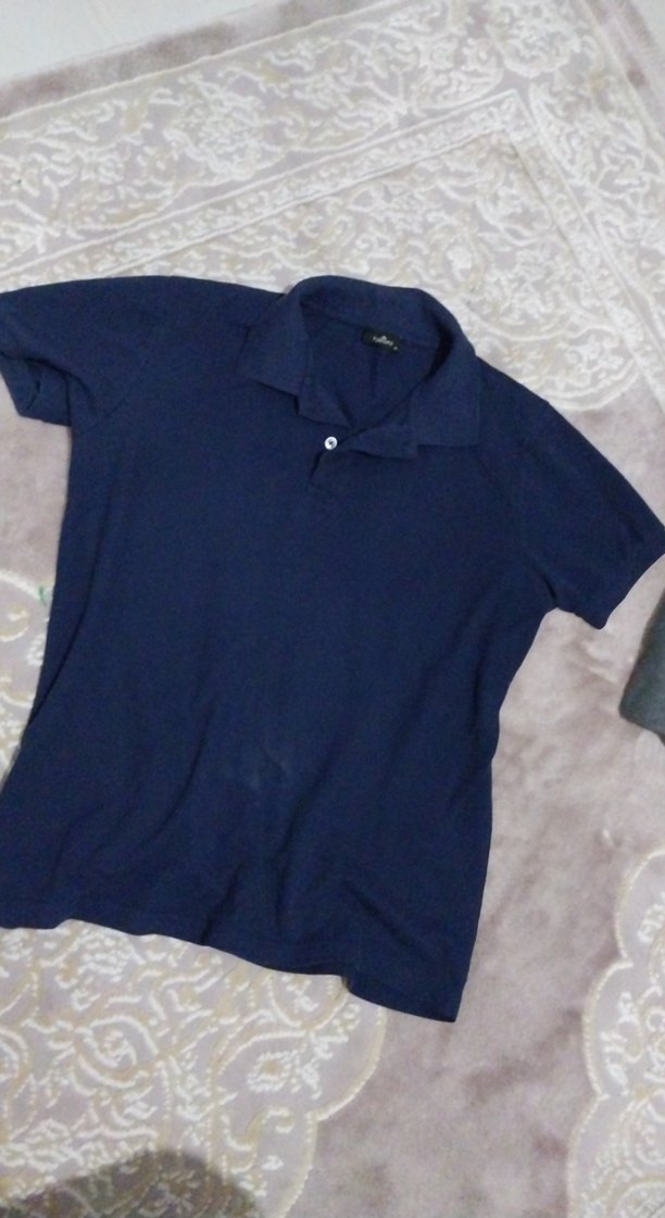 Erkek Lacivert Kısa Kollu Polo Tişört - Görsel 4