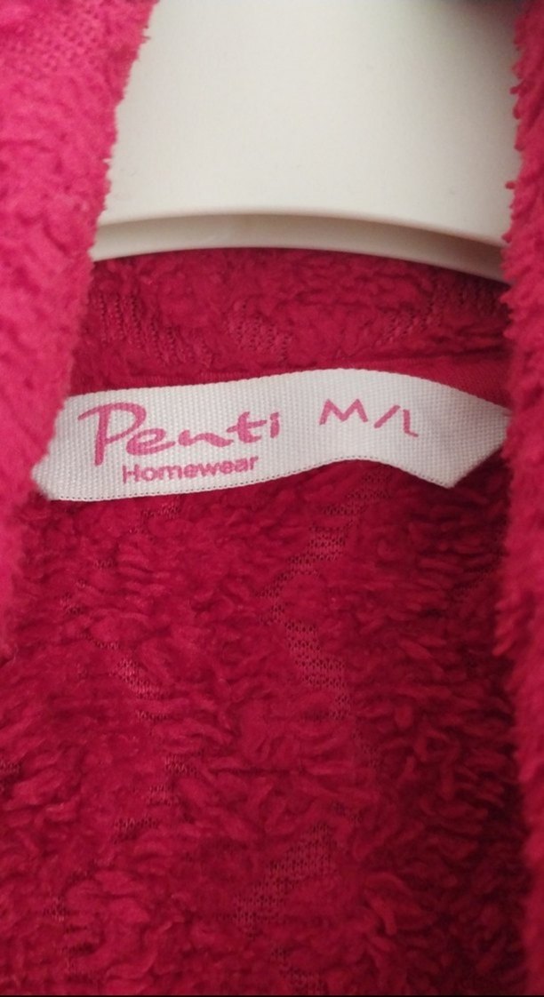 Kadın Kırmızı Bohem Rahat Sabahlık - Görsel 3