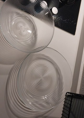 Gri Noktalı Çağdaş Tabak Seti - Görsel 9