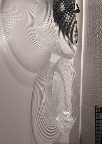 Gri Noktalı Çağdaş Tabak Seti - Görsel 2