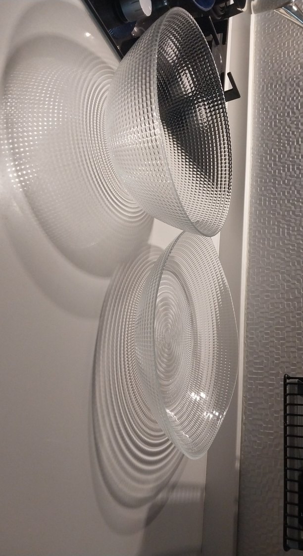 Gri Noktalı Çağdaş Tabak Seti - Görsel 3