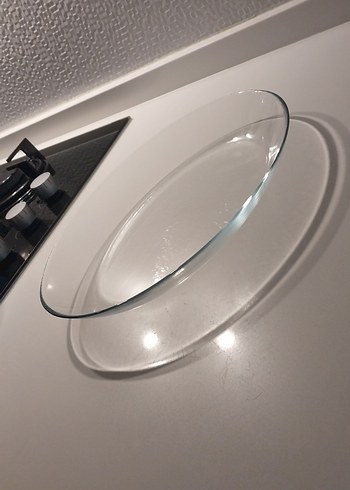 Contemporary Şeffaf Cam Tabak - Görsel 3