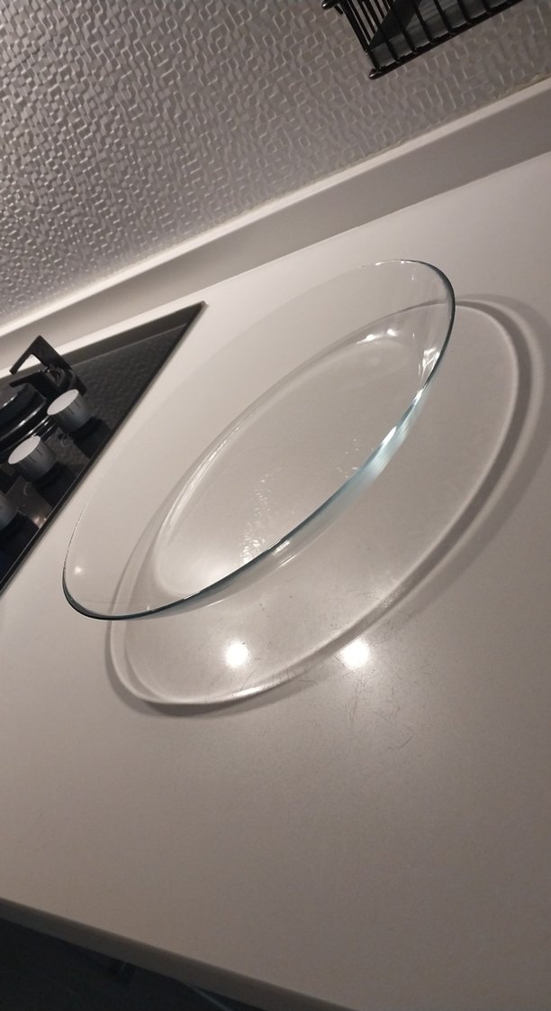 Contemporary Şeffaf Cam Tabak - Görsel 3