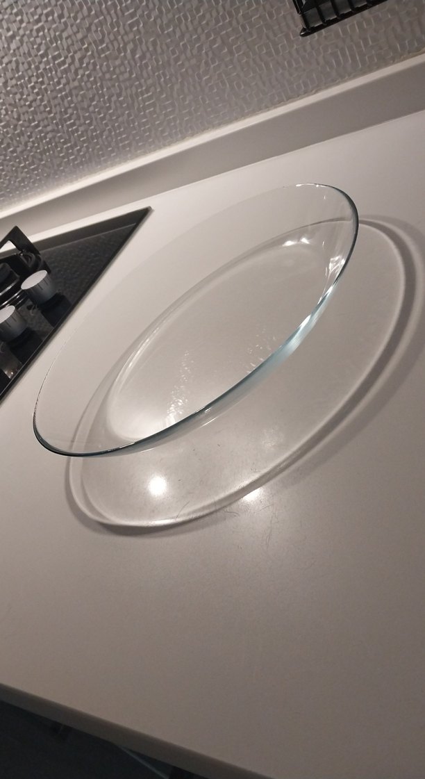 Contemporary Şeffaf Cam Tabak - Görsel 2