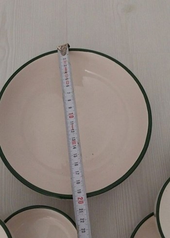 Nakış Desenli Beyaz Seramik Kase Seti - Görsel 3