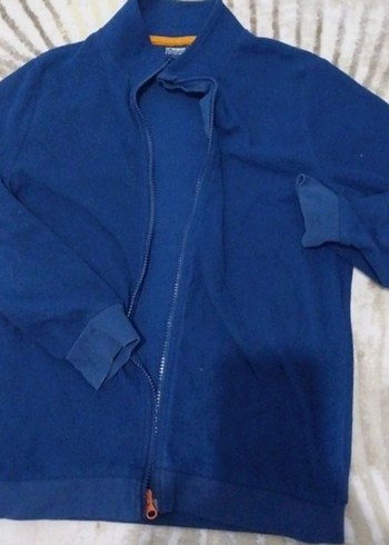 Erkek çocuk Lacivert Fermuarlı Polar Sweatshirt - Görsel 3