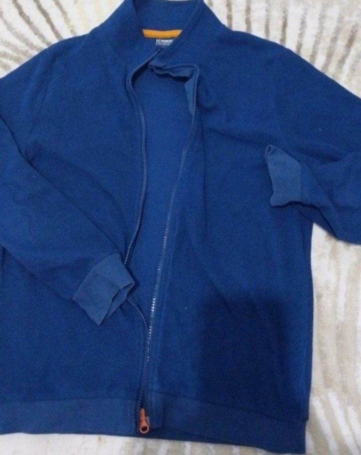 Erkek çocuk Lacivert Fermuarlı Polar Sweatshirt - Görsel 3