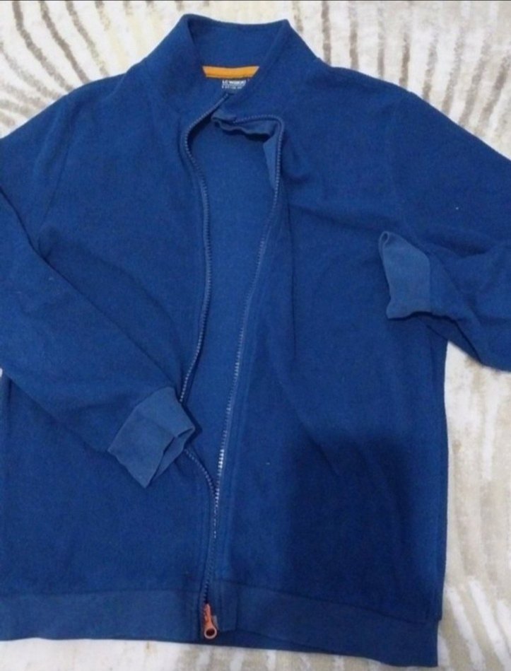 Erkek çocuk Lacivert Fermuarlı Polar Sweatshirt - Görsel 4