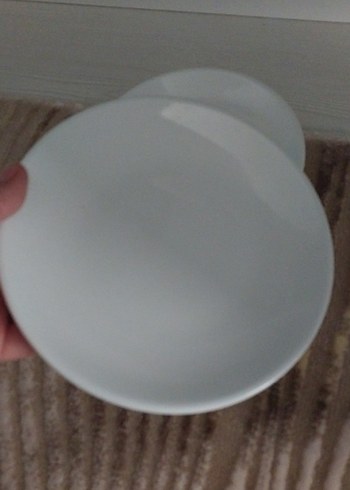 Beyaz Yuvarlak Tabak Seti - Görsel 4