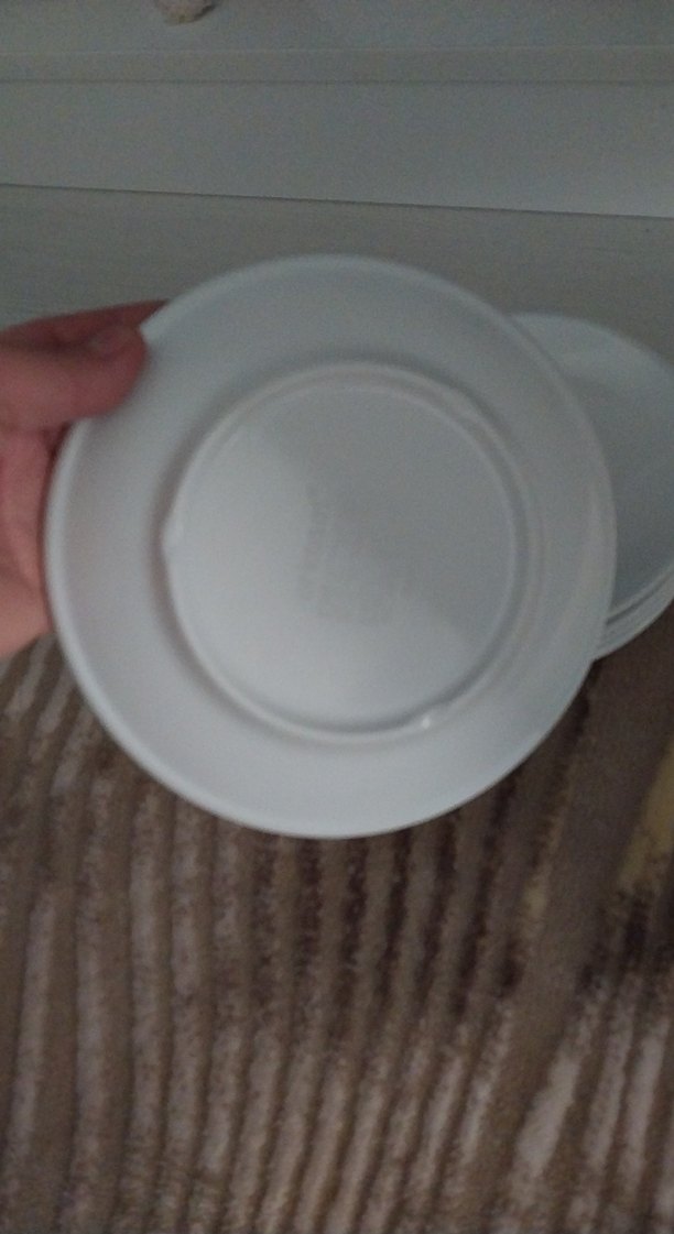 Beyaz Yuvarlak Tabak Seti - Görsel 5