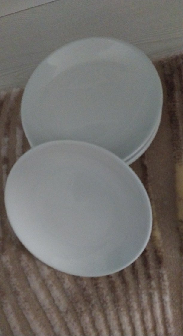 Beyaz Yuvarlak Tabak Seti - Görsel 3