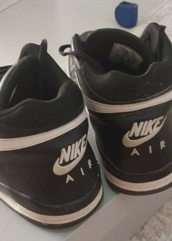 Siyah Bağcıklı Basketbol Ayakkabısı - Görsel 8