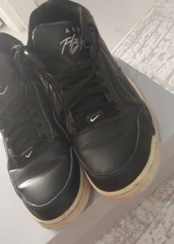 Siyah Bağcıklı Basketbol Ayakkabısı - Görsel 7