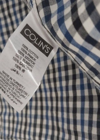 Gri Kareli Pamuklu Erkek Gömlek - Görsel 4