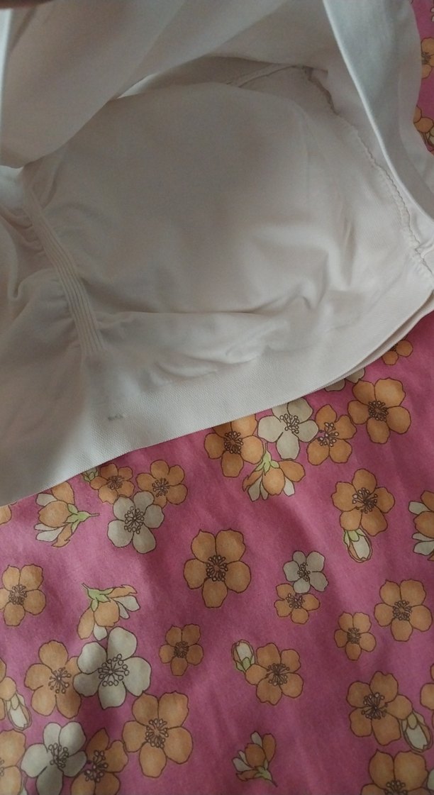 Beyaz Düz Midi Sütyen - Görsel 5