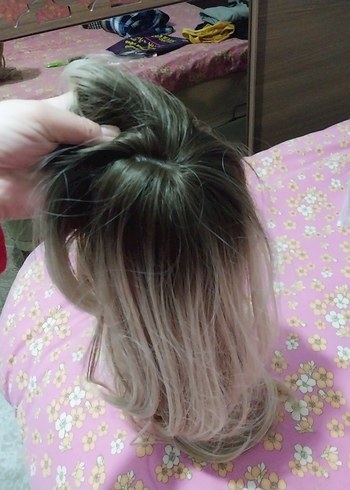 Pembe Püsküllü Bohem Kadın Saç Aksesuarı - Görsel 2