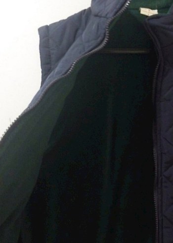 Siyah Kapitone Erkek Yelek Fermuarlı - Görsel 3