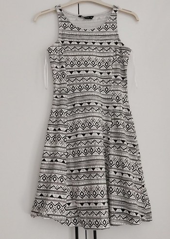 LC Waikiki Bohem Desenli Midi Elbise