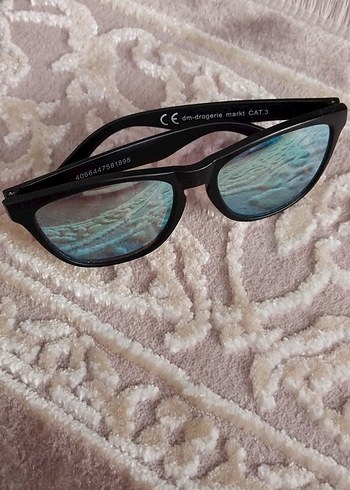 Turkuaz Transparan çocuk gözlük - Görsel 2