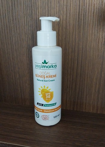 Yeşilmarka Doğal Güneş Kremi SPF 30
