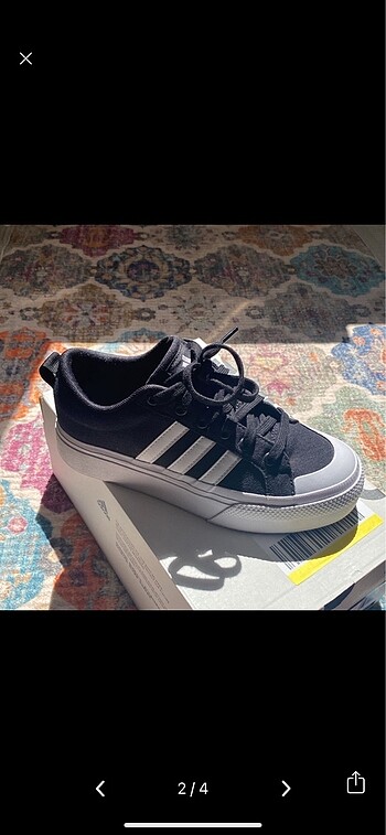 38,5 Beden Adidas bravada 2.0 platform