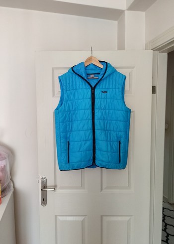 xl Beden Orijinal Lescon Erkek Mavi Yelek
