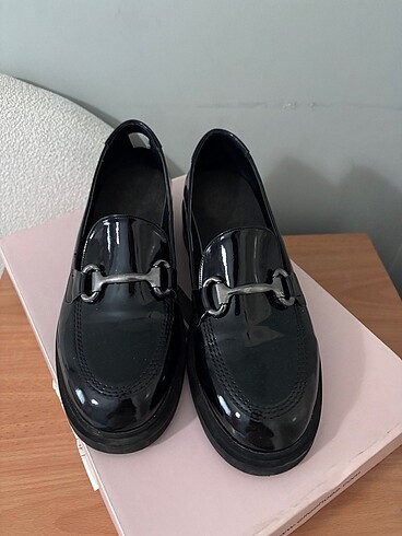 39 Beden Elle Shoes Siyah Kadın Babet