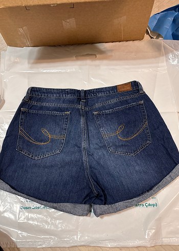 Colins Kadın Jean Kot Şort - Görsel 2