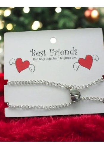 Beyaz Zincir Detaylı Midi Kolye - Görsel 2