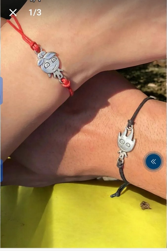 Bohem Kırmızı Boncuklu Bileklik - Görsel 3