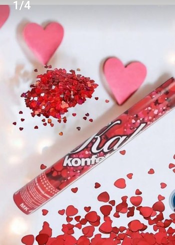 Renkli "I Love You" Kalp Balon - Görsel 6