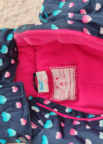 Renkli Kalp Desenli Bebek Tulumu - Görsel 2