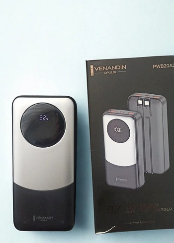 Venandin Opuelix Gri Power Bank 20000mAh