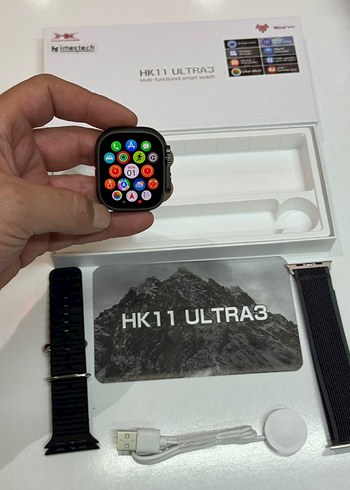 Apple Watch 2li Süper Kampanya HK11 Ultra3 Airpods 4 ANC