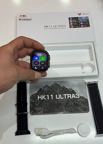 HK11 Ultra 3 Çok Fonksiyonlu Akıllı Saat