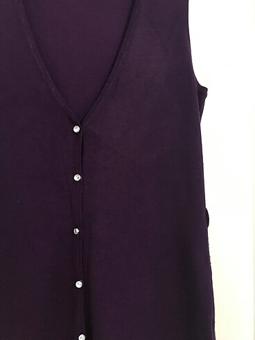 m Beden Lcw southblue triko mor yelek