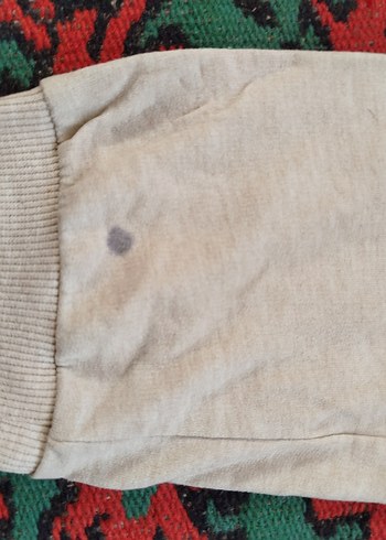 Nakışlı Gri Kız Çocuk Salaş Tayt - Görsel 2