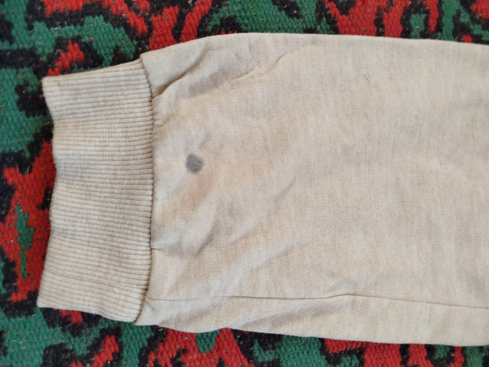 Nakışlı Gri Kız Çocuk Salaş Tayt - Görsel 2